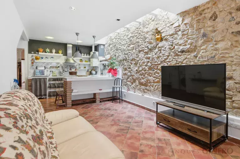 Cal Bonic: a unique 19th-century house with garden, terrace and dual access in the heart of Riudarenes
