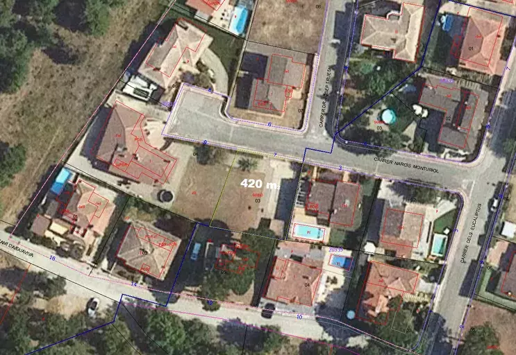 Parcel·la urbana de 420 m² a Can Jordi – Aiguaviva